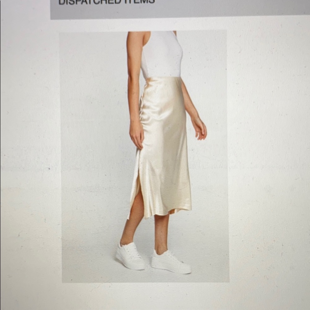 Nasty Gal Satin Skirt